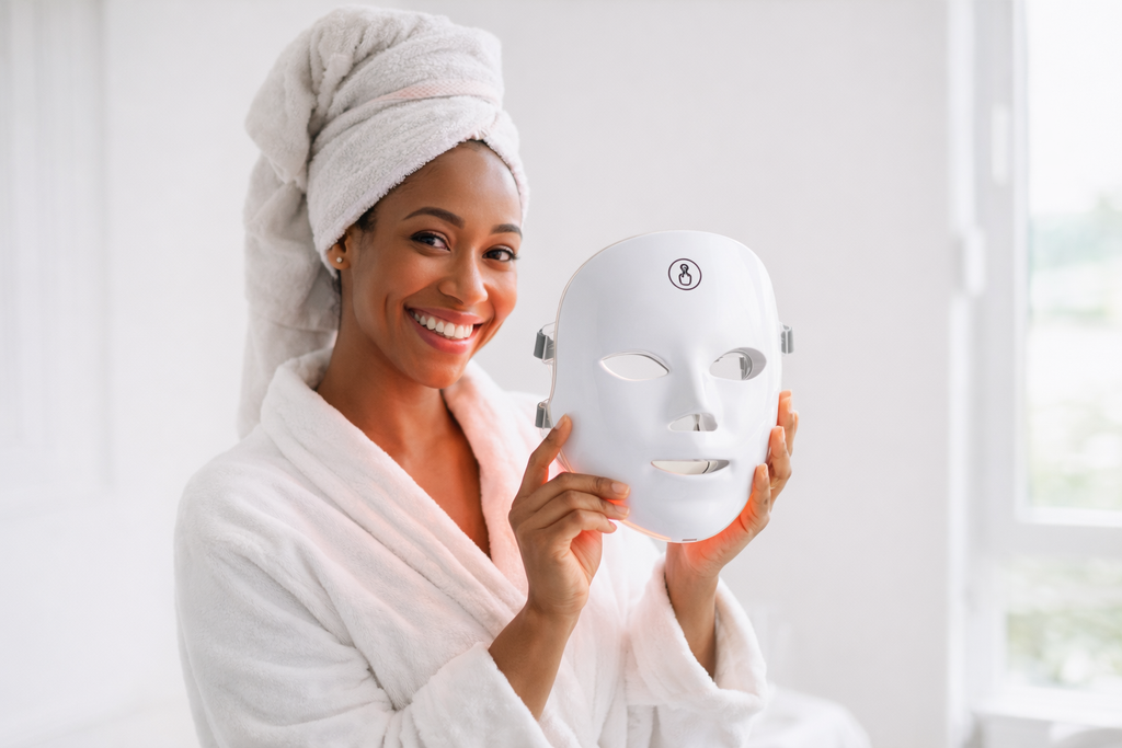 MASQUE DE LUMINOTHÉRAPHIE 7 COULEURS (APPAREIL COU OFFERT D'UNE VALEUR DE +100$)