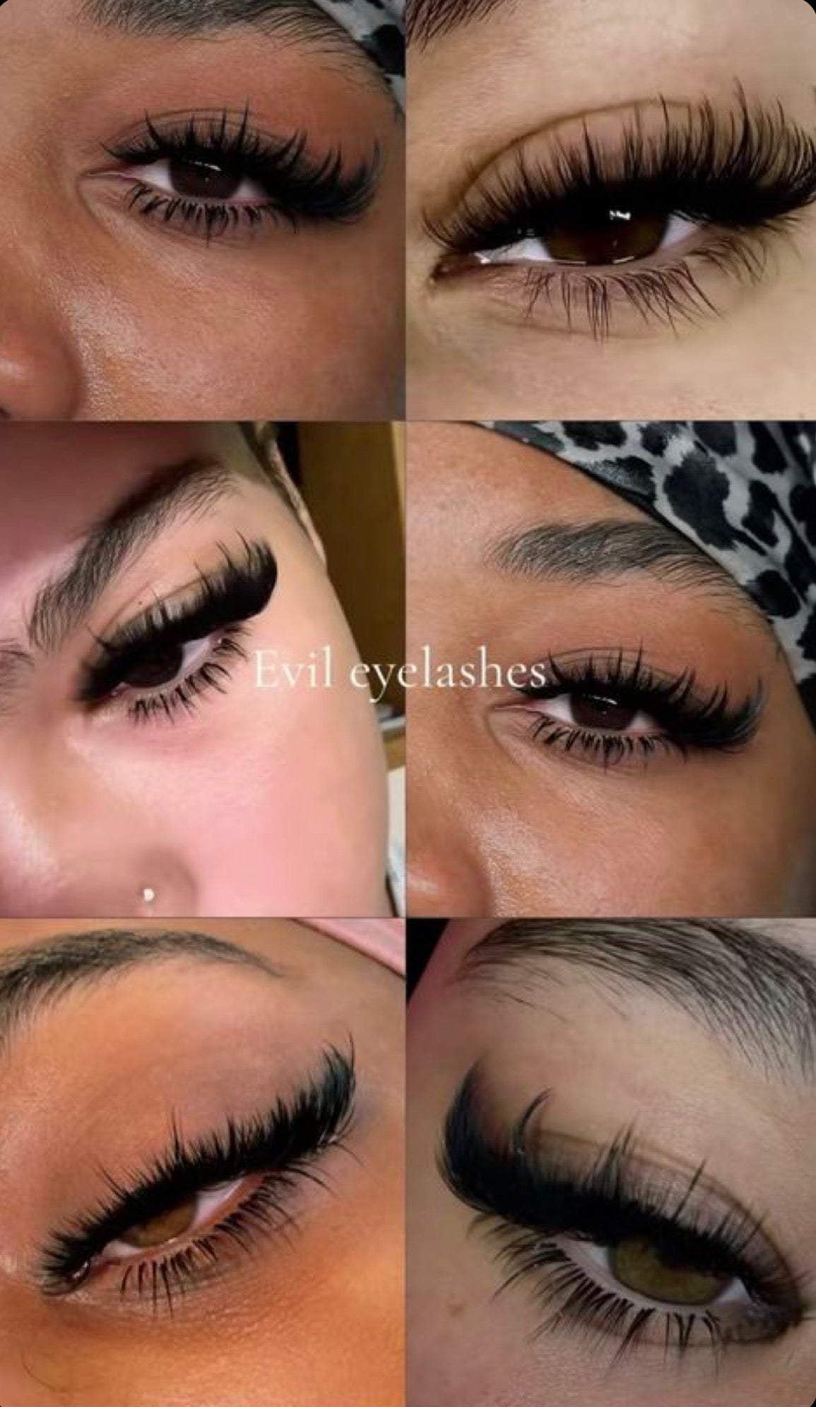 FAUX CILS - EVIL SPIKE EYES DYREM
