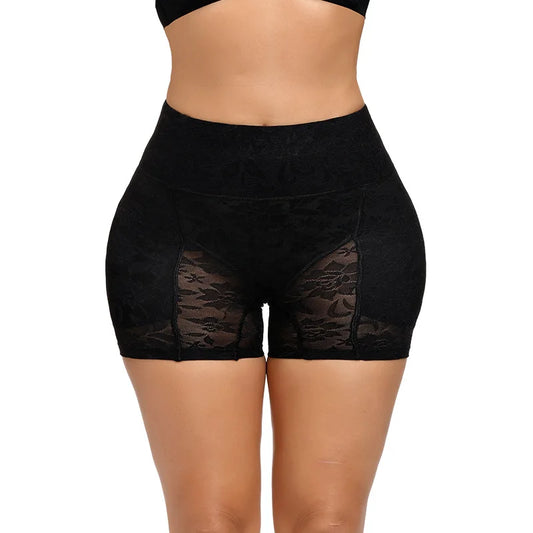 SHORT REMBOURRÉE HANCHE DENTELLE