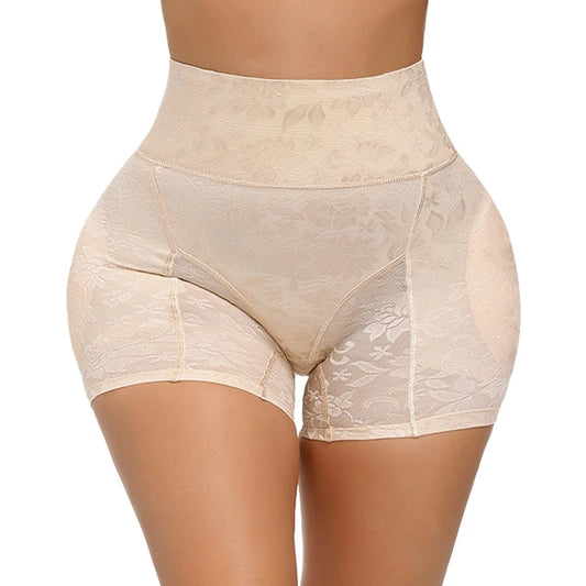 SHORT REMBOURRÉE HANCHE DENTELLE