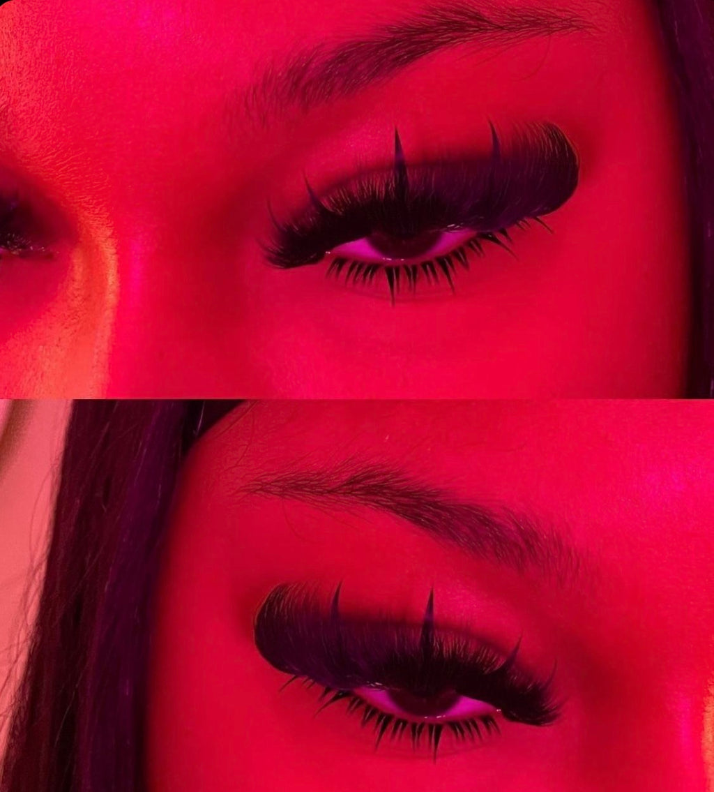 FAUX CILS - EVIL SPIKE EYES DYREM