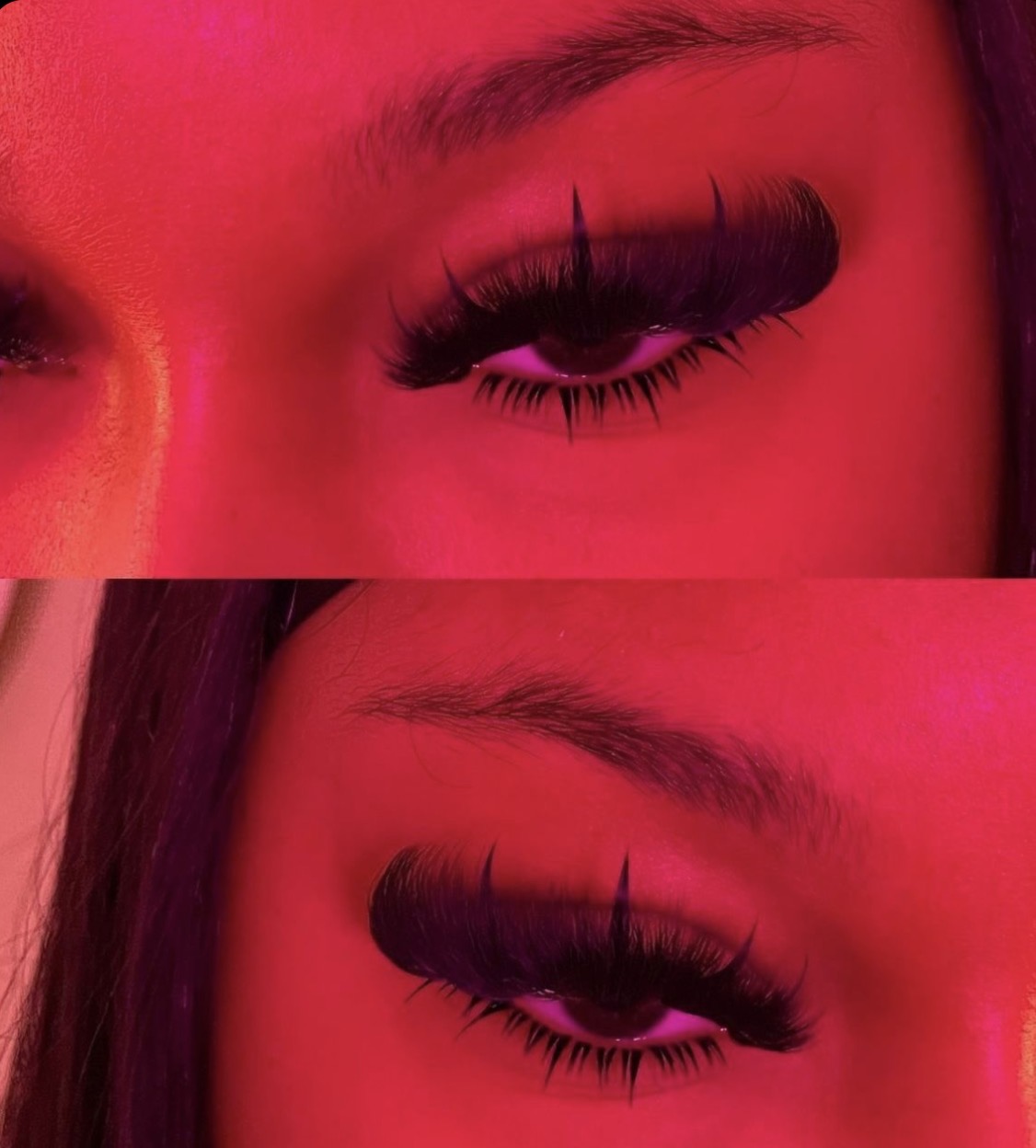 FAUX CILS - EVIL SPIKE EYES DYREM